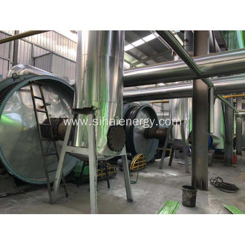 Car tires Recycling to Fuel Oil Pyrolysis Plant